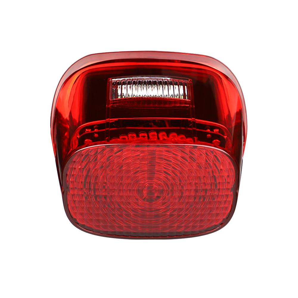 Eagle Lights Flashing Strobe Squareback LED Tail Brake Light Kit for Harley-Davidson® - with Plate Window