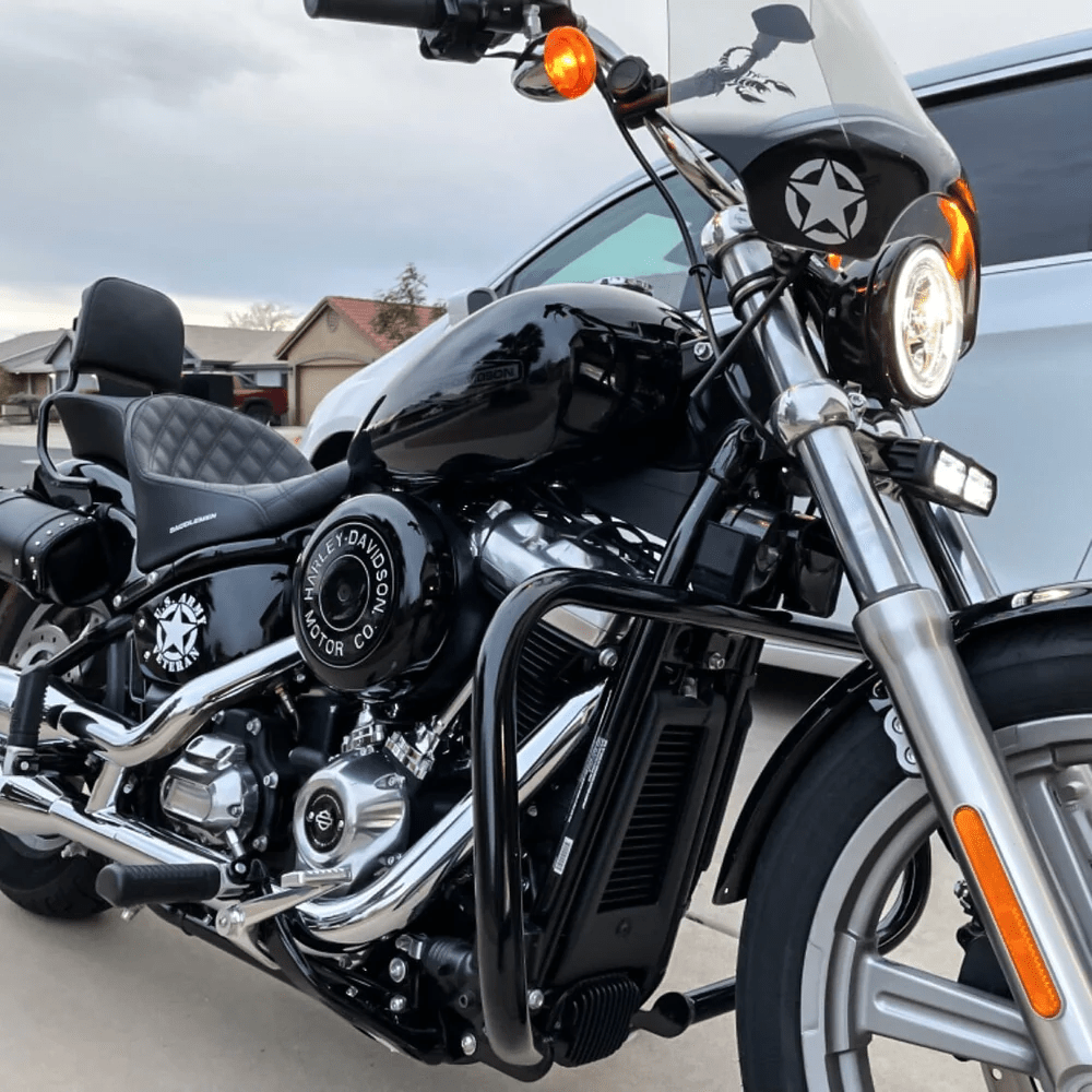 Light Up Your Harley Davidson Night Rides with Eagle Lights 6" Generation II LED Projection Light Bar