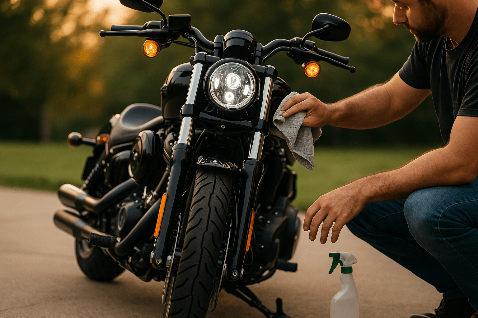 How to Maintain a Motorcycle