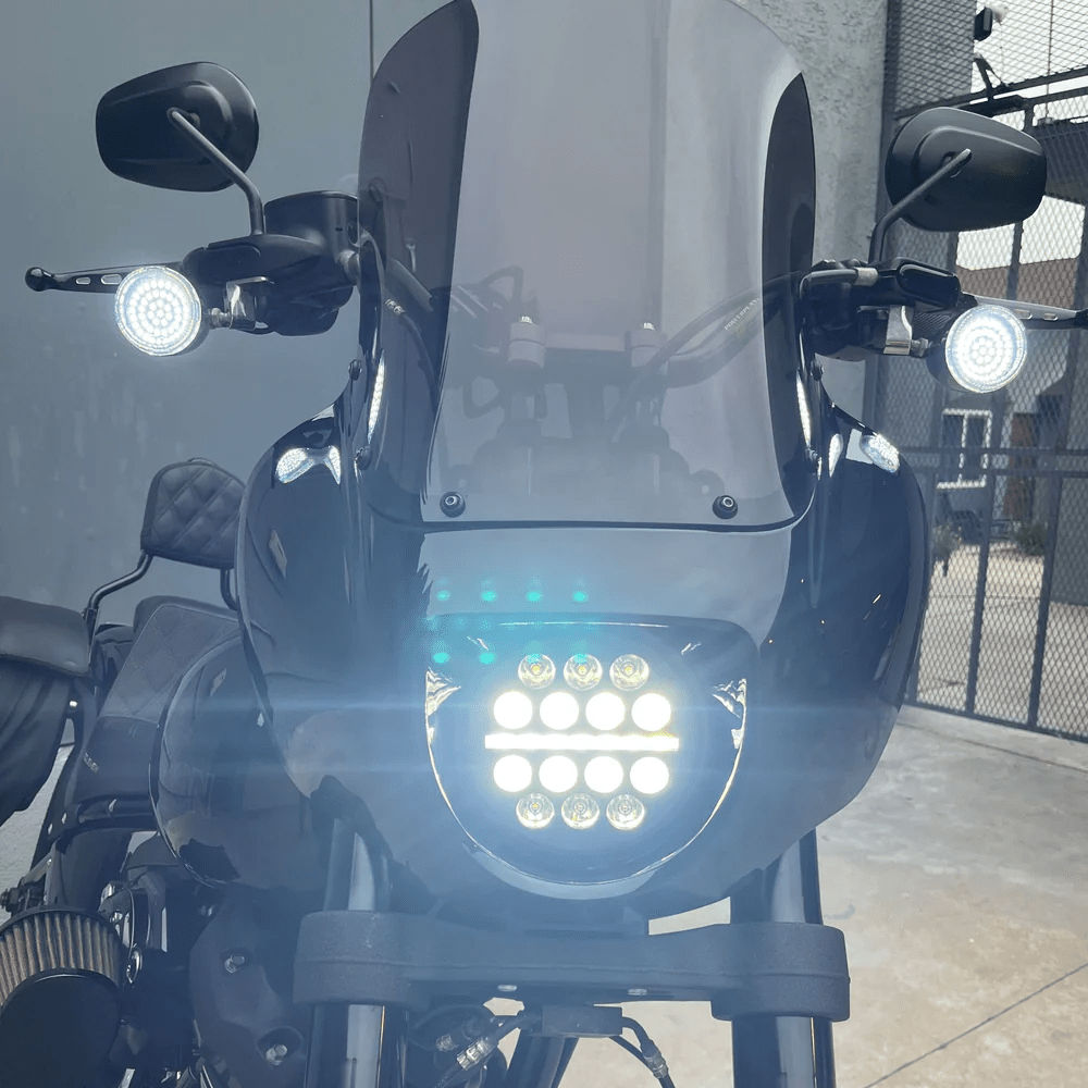 Eagle Light's LED Headlight Kit for 2018 and Newer Harley Davidson Softail Models
