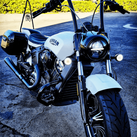 3 LED Headlights For Your Indian Scout