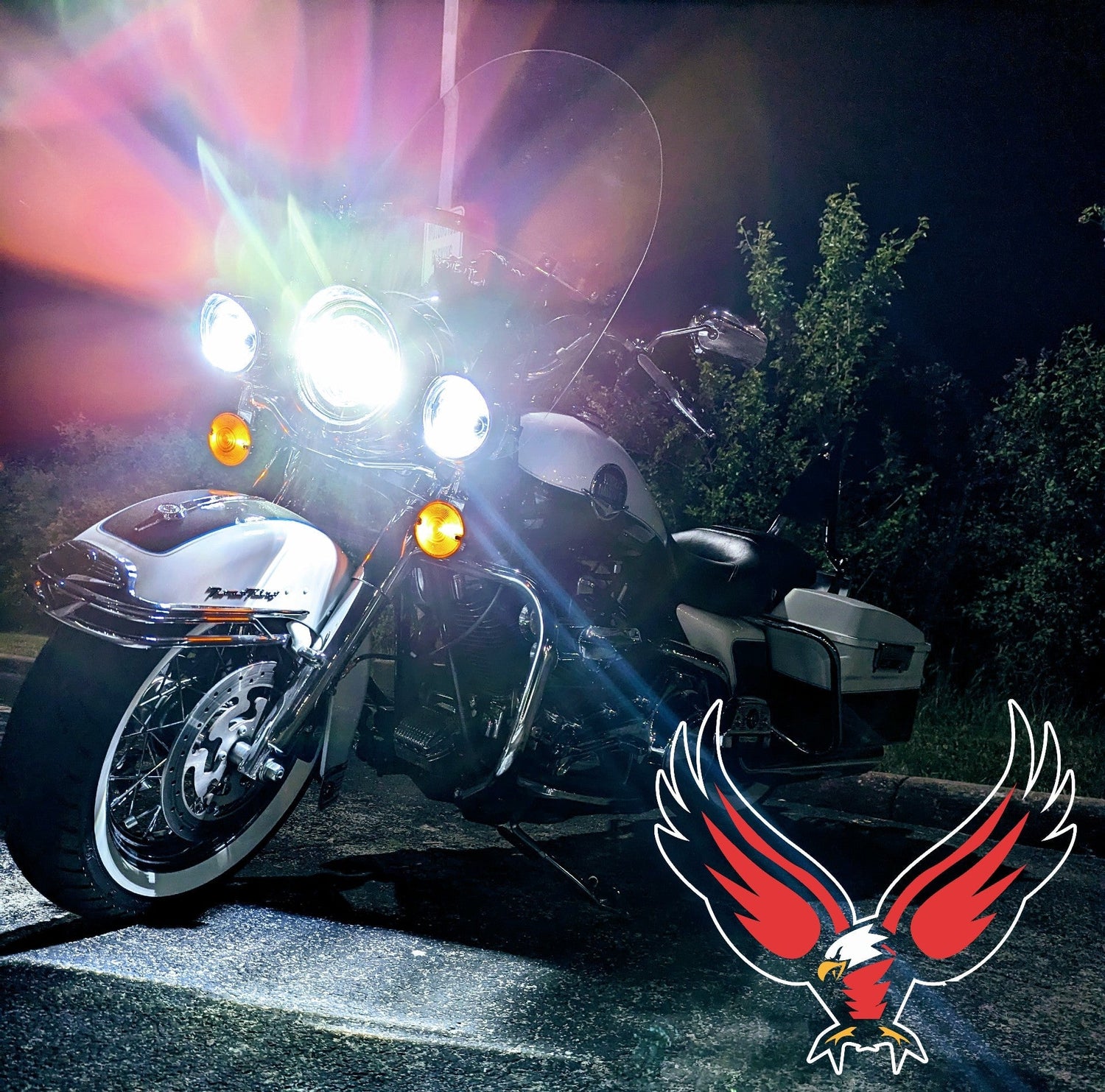 Enhance Your Harley Davidson Road King's Style and Safety with Eagle Lights 3 1/4" LED Turn Signals