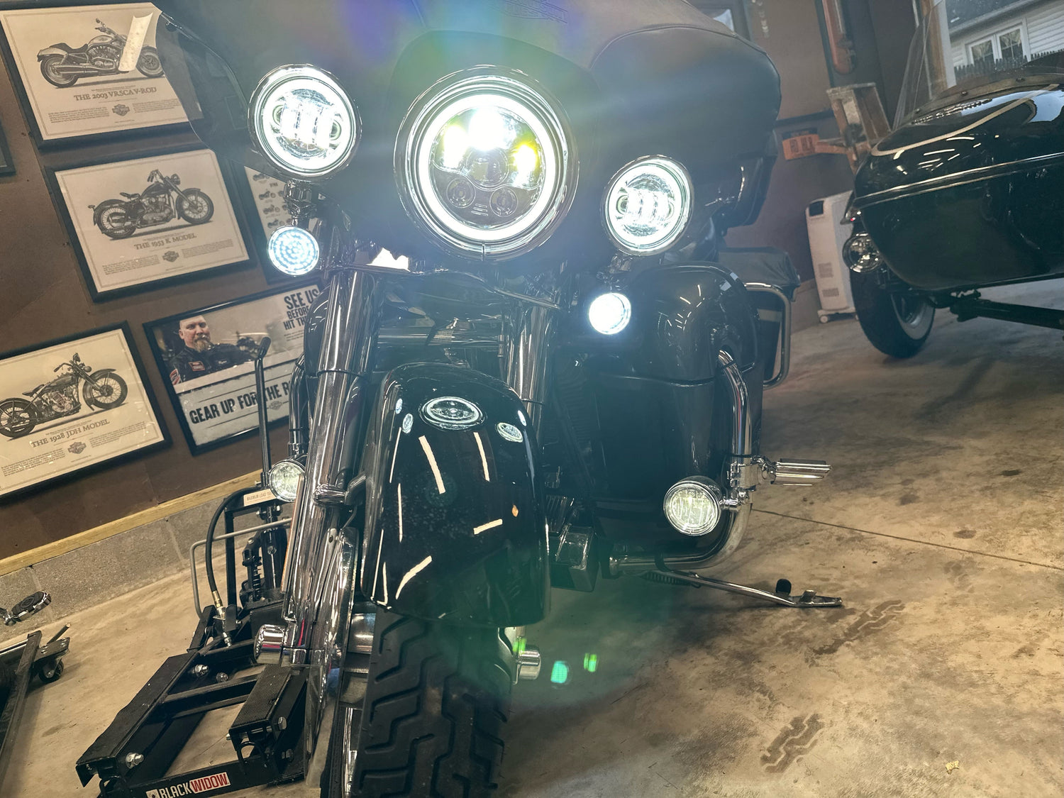 The Essential Installation Accessories for Installing a 7" LED Headlight on a Harley Davidson Motorcycle