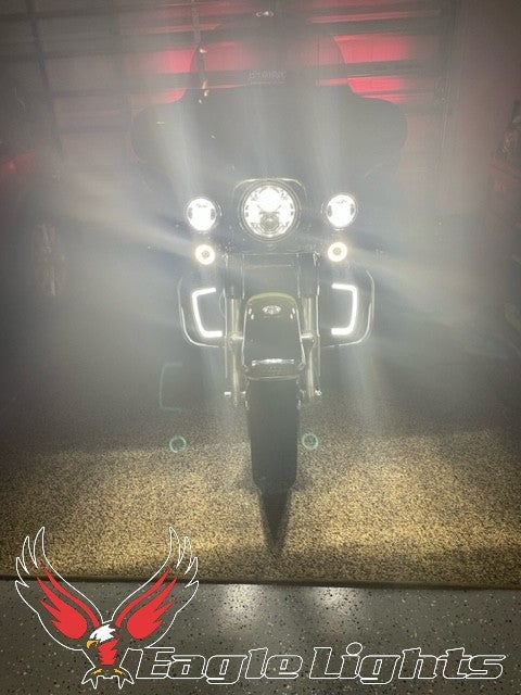 Eagle Lights SUNBURST Lower Fairing Grill LED Lights for Harley Davidson Motorcycles: A Functional Upgrade