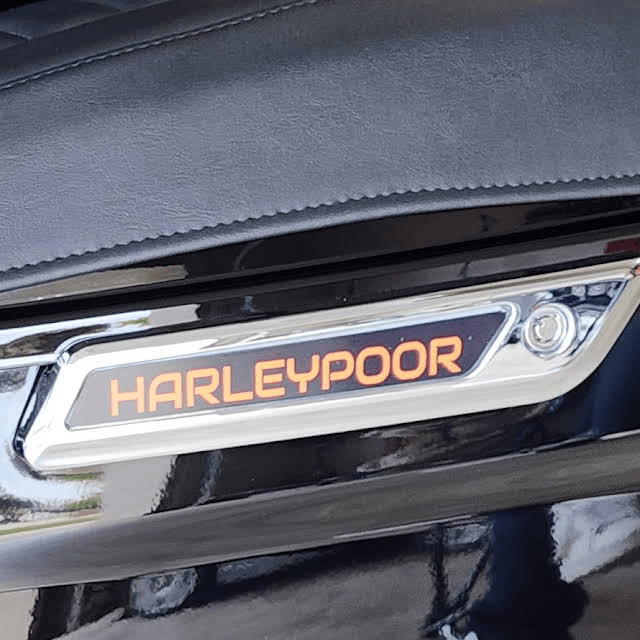 Check out Harleypoor's installation Video of our LED Tour Pak light