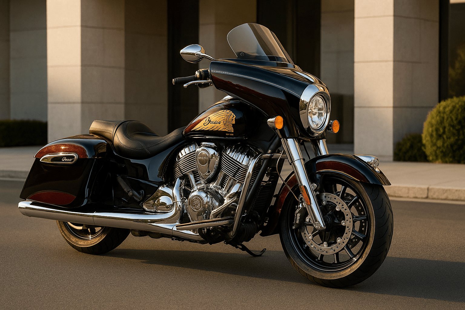 What is the Indian Motorcycle Elite?