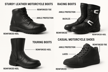 What Shoes Should You Wear on a Motorcycle?