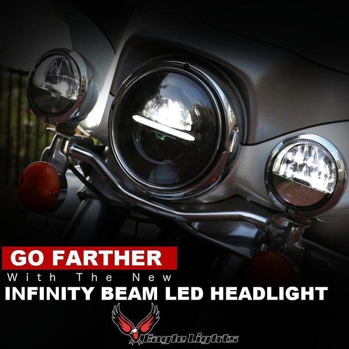 7" Ultra Performance LED Headlight and LED Passing Light Kits