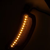 Eagle Lights Midnight Edition Vent Insert LED Running Lights and Turn Signals for Harley-Davidson® Low Rider ST Models