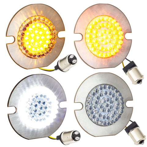 Smoke Turn Signal Lens For Compatible With Harley