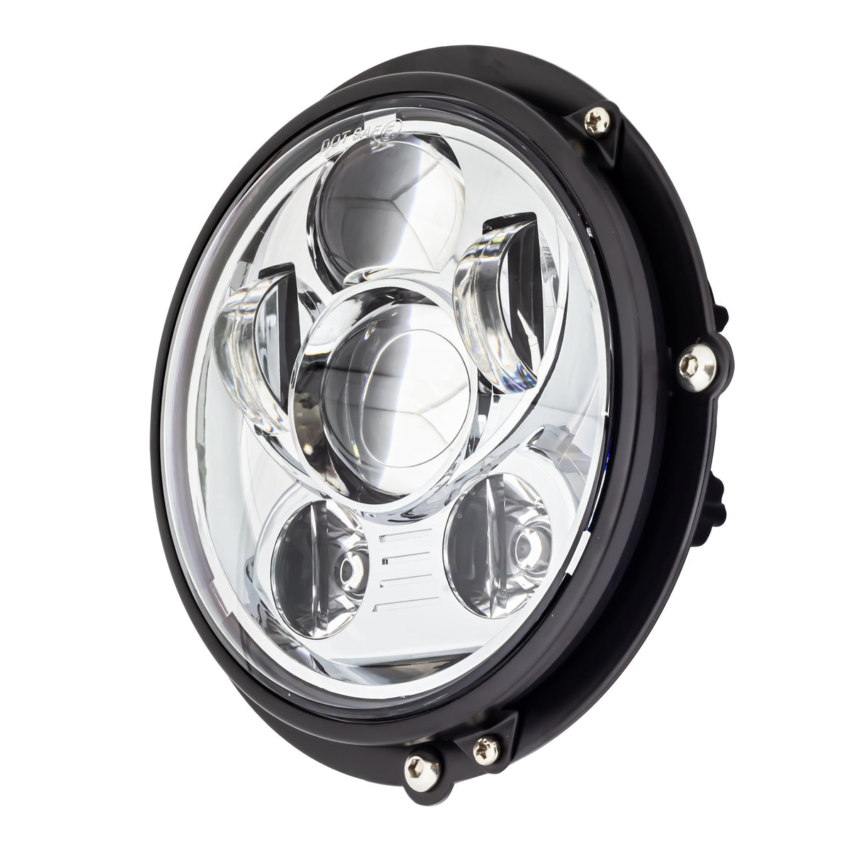 5-3/4 In. Daymaker Signature Reflector LED Headlamp - Black | Harley- Davidson USA - Foto 4