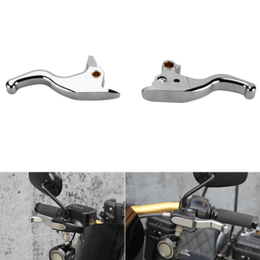 Eagle Lights SPEEDSHIFT Shorty Brake and Clutch Lever Set for 2018+ Harley Davidson Softail Models