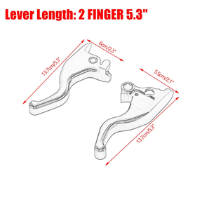 Eagle Lights SPEEDSHIFT Shorty Brake and Clutch Lever Set for 2018+ Harley Davidson Softail Models