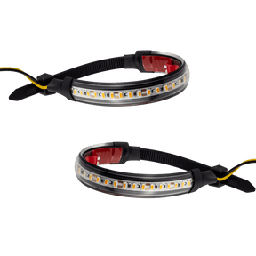 Eagle Lights Fork Turn Signals Wrap Around for Indian Scout, Bobber, Bobber Sixty, Bobber Twenty, Sixty