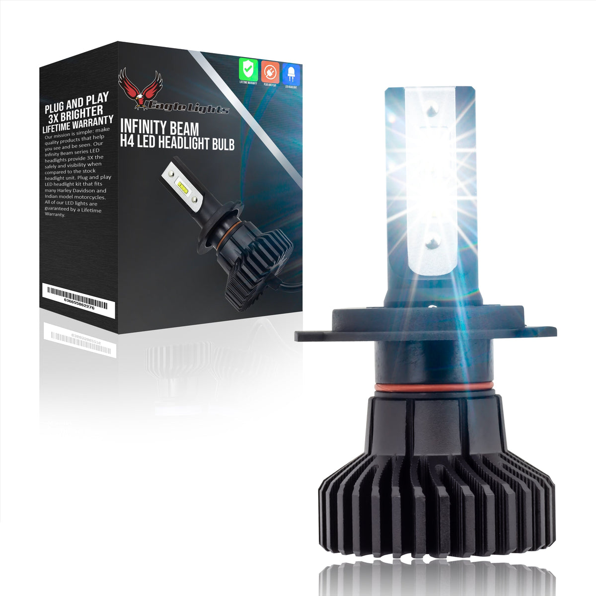 Eagle Lights Infinity Beam H4 / 9003 LED Headlight Bulb Kit