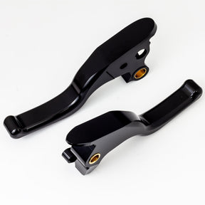 Eagle Lights SPEEDSHIFT Shorty Brake and Clutch Lever Set for 2018+ Harley Davidson Softail Models