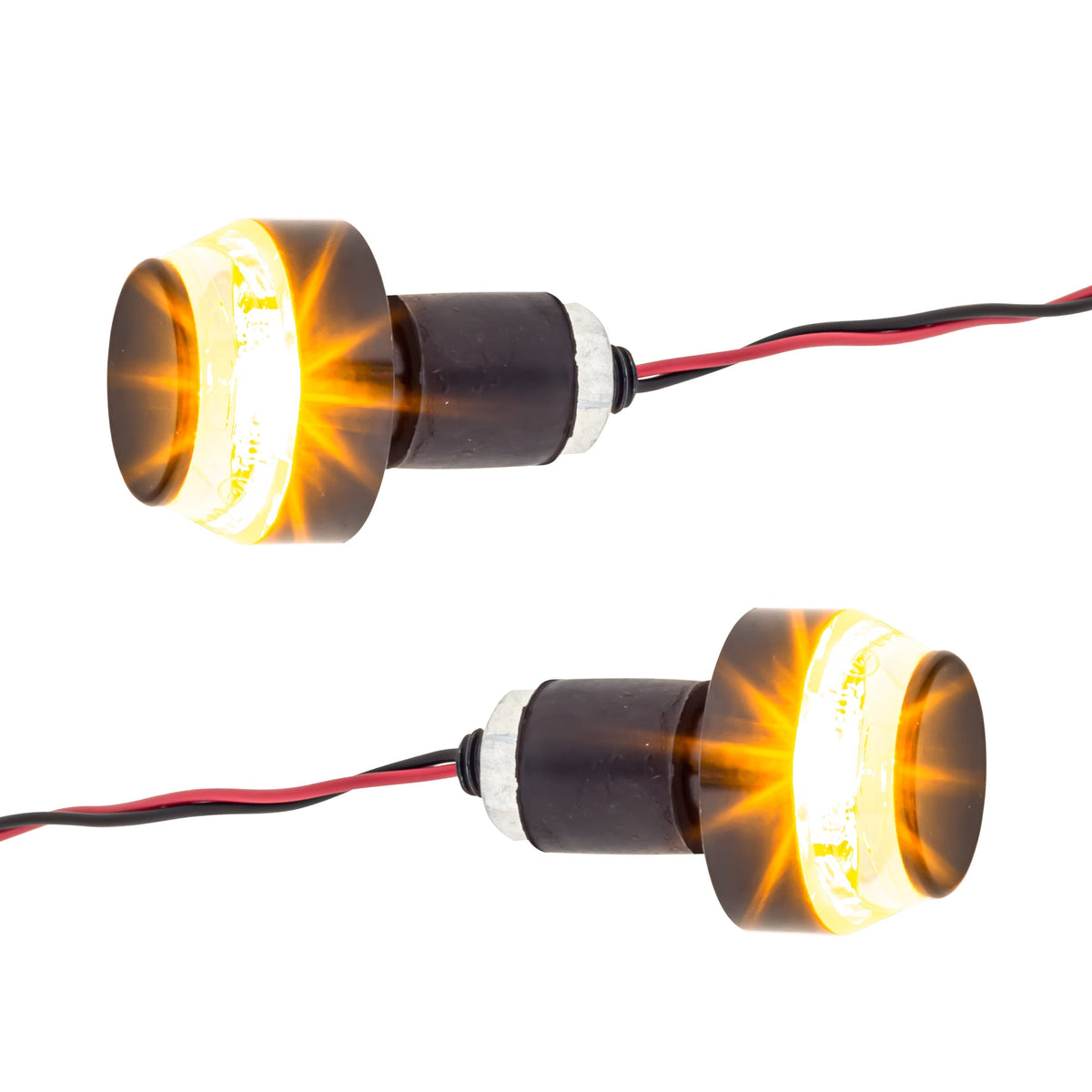 Eagle Lights Bar End LED Turn Signals for 7/8" Handlebars - Pair