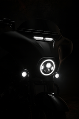 Eagle Lights Batwing LED Vent Insert (DRL / Turn Signal) for Harley Davidson® Motorcycles