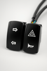 Eagle Lights TrailSignal UTV Turn Signal & Horn Kit — Plug-and-Play, Universal Fit (4 Amber LEDs)