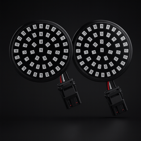 Eagle Lights Midnight Edition Rear LED Turn Signals for 2025+ Softail Models