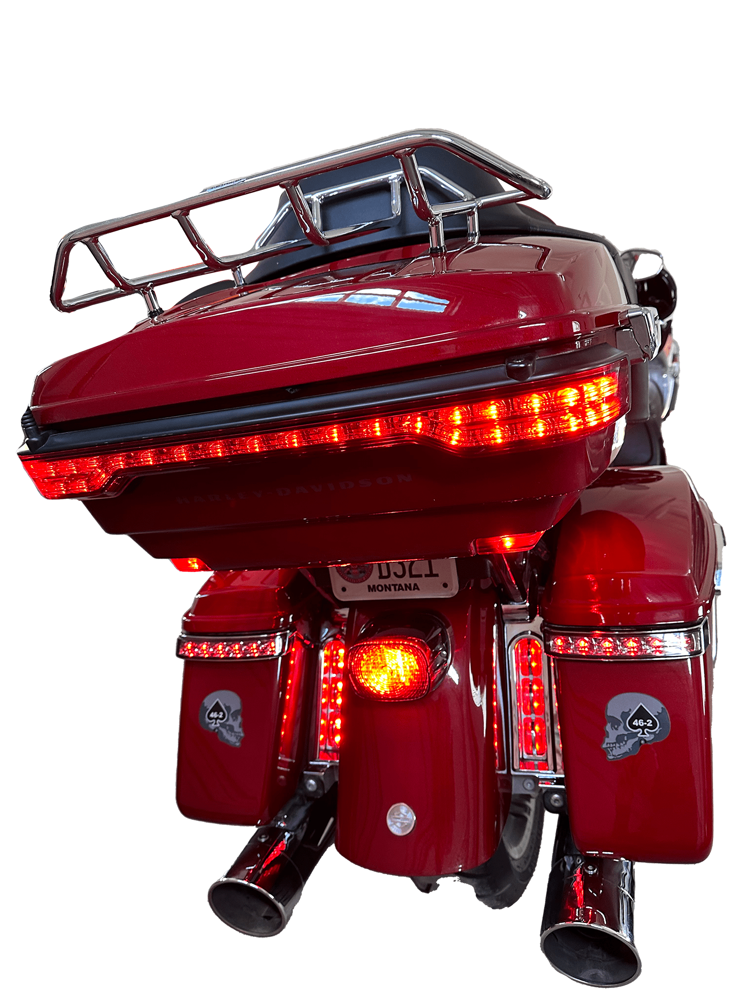 Eagle Lights Tour Pak LED Brake, Tail and Turn Signal Light for 2014 - 2023 Harley Davidson Motorcycles
