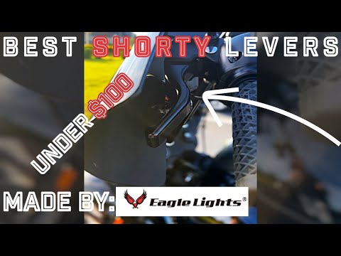Eagle Lights SPEEDSHIFT Shorty Brake and Clutch Lever Set for 2017 - Current Harley Davidson Touring Models