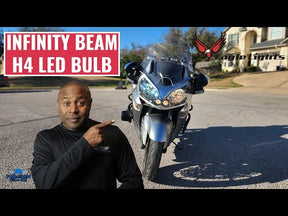 Eagle Lights Infinity Beam H7 LED Headlight Bulb for BMW Motorcycles - 2 Pack (High and Low Beam)