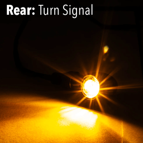 Eagle Lights BULLETBEAM Rear LED Turn Signals with Running Lights and Brake Lights - 2 Lights