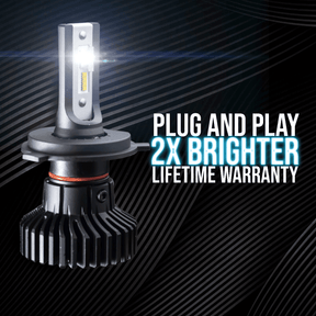 Eagle Lights Infinity Beam H7 LED Headlight Bulb  - 2 Pack (High and Low Beam)