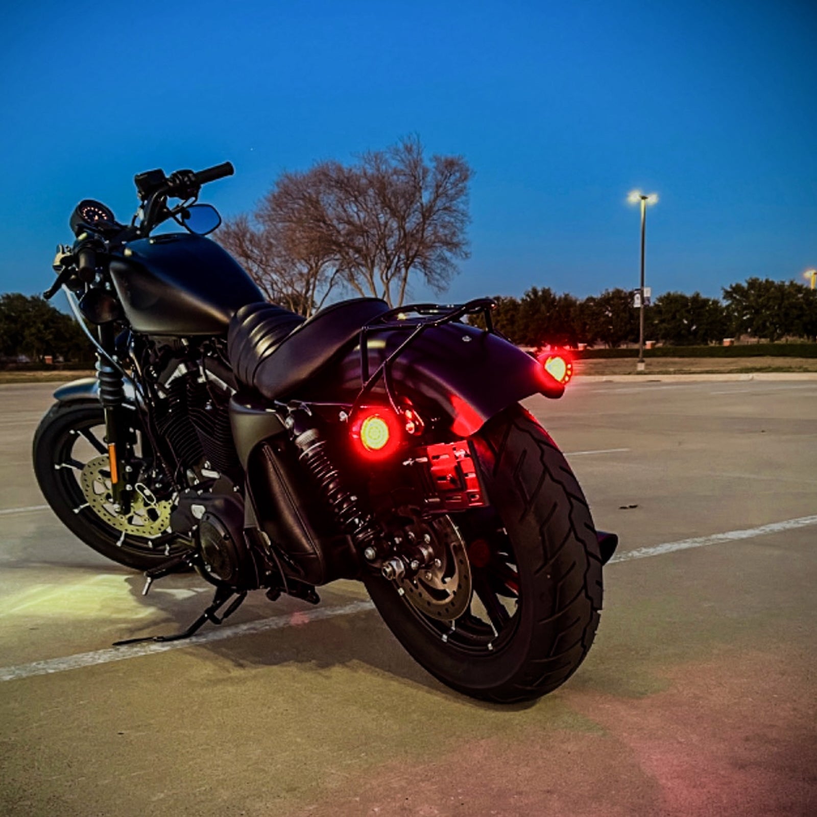 Eagle Lights SUNBURST Rear 2" LED Turn Signals for Harley Davidson