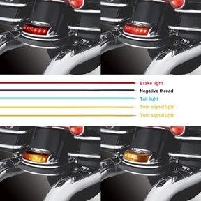 Eagle Lights LED Rear Fender Tip Upgrade Kit for 2009 and Newer Harley Davidson Electra Glide, Ultra Limited, Road Glide Models