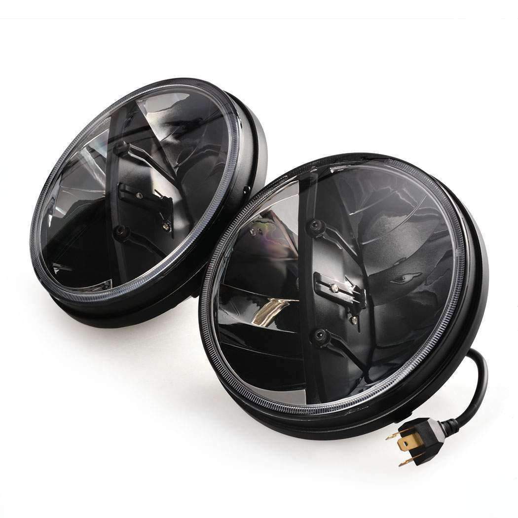 7” LED Headlight Kits - Eagle Lights 7" Round LED Headlights - Jeep Wrangler CJ JK TJ 97-2015