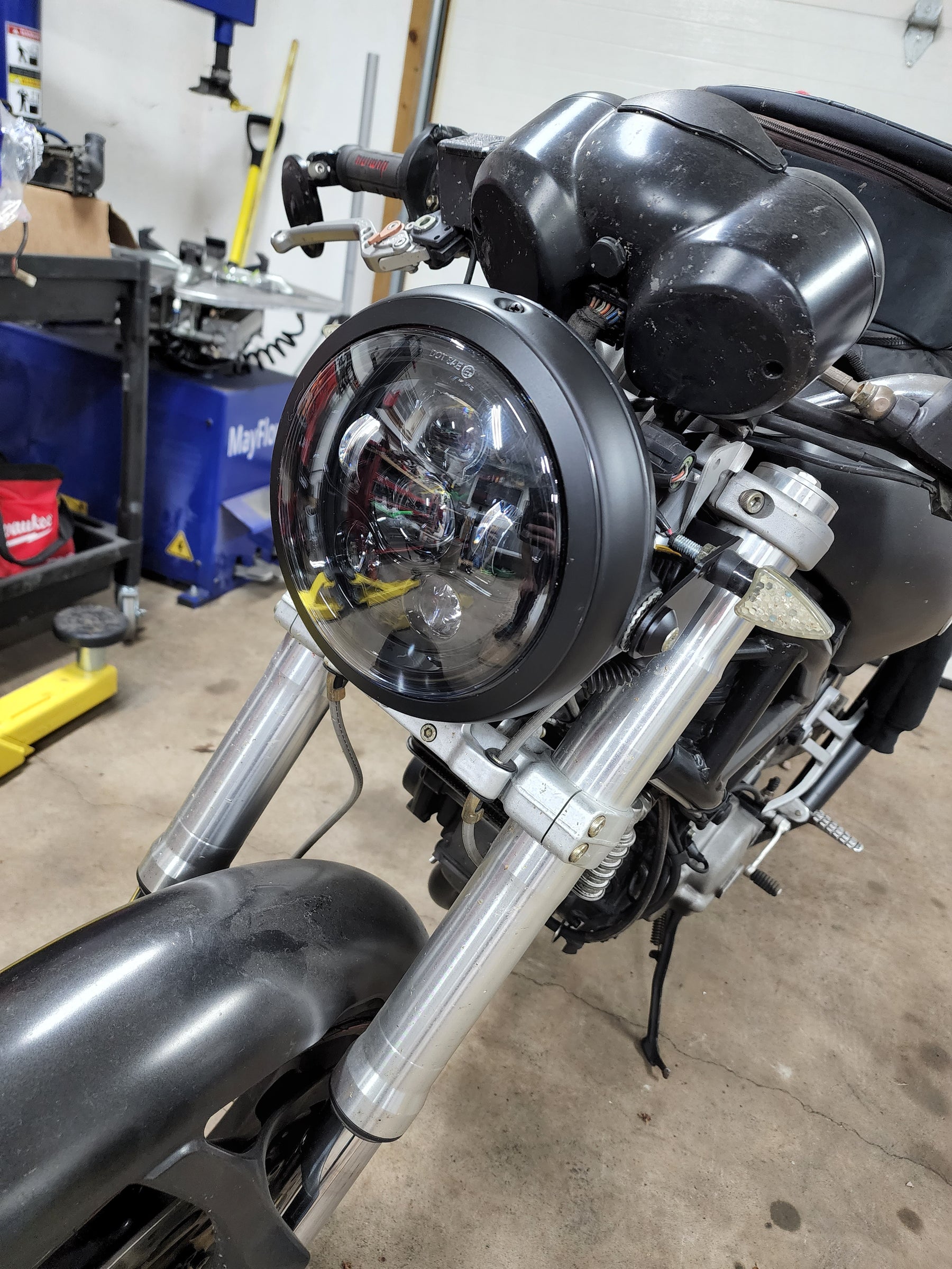 Eagle Lights 7" LED Headlight Kit for Ducati Monster Models