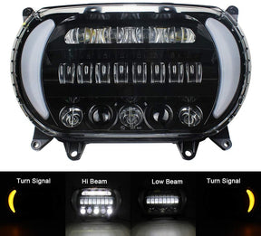 Eagle Lights LED Projection Headlight for Harley Davidson 2015 or Newer Road Glide