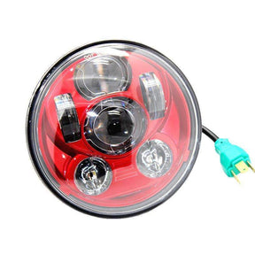5 ¾” LED Headlights - Eagle Lights 5 3/4" 8900 Series Generation III Red LED Projection Headlight*