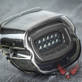 Eagle Lights HALOS Layback LED Tail Light with Turn Signals for Harley Davidson 2021 - Current Low Rider Models