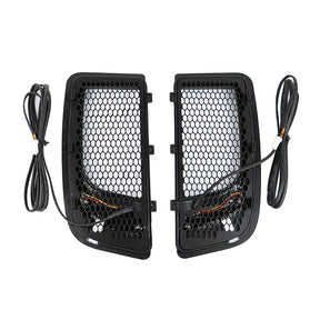 Eagle Lights SUNBURST Lower Fairing Grill LED Lights for Harley Davidson Motorcycles