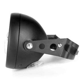 Replacement Headlight Buckets - Eagle Lights 5 3/4" Meteor Headlight Bucket Housing For Motorcycles With 32MM To 40MM Fork Tubes