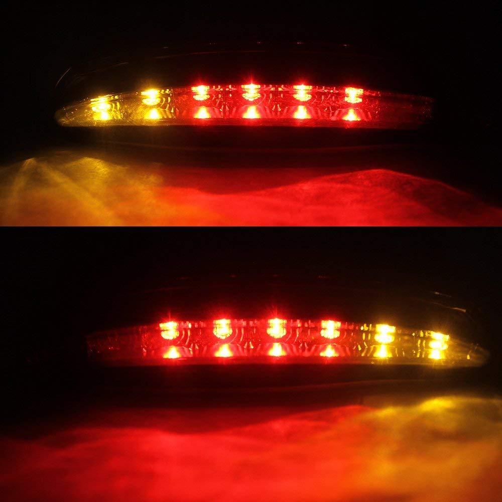 LED Tail Lights - Eagle Lights LED Taillight Conversion / Upgrade Kit For Harley Sportsters W/ Integrated Turn Signal