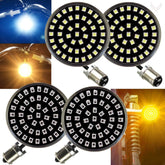 Eagle Lights Midnight Edition Front and Rear LED Turn Signal Kit - 1157 Front / 1156 Rear