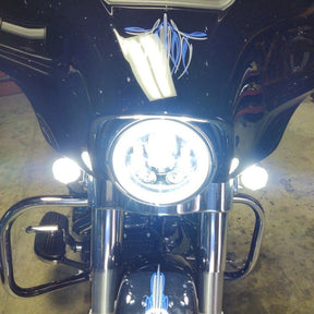 Eagle Lights Generation II Premium LED Front Turn Signals with Full Running Light for Harley Davidson Motorcycles