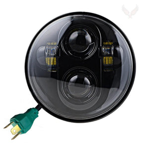 Eagle Lights 5 3/4" LED Headlight For Harley Davidson and Indian Motorcycles - Generation II