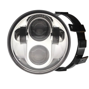 Eagle Lights Generation II LED Headlight For Honda VTX 1300 and 1800 F- MODEL ONLY- Includes VTX Bracket and Hardware