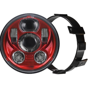 Eagle Lights Generation III LED Headlight For Honda VTX 1300 and 1800 F- MODEL ONLY- Includes VTX Bracket and Hardware
