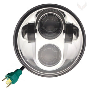 Eagle Lights 5 3/4" LED Headlight For Harley Davidson and Indian Motorcycles - Generation II