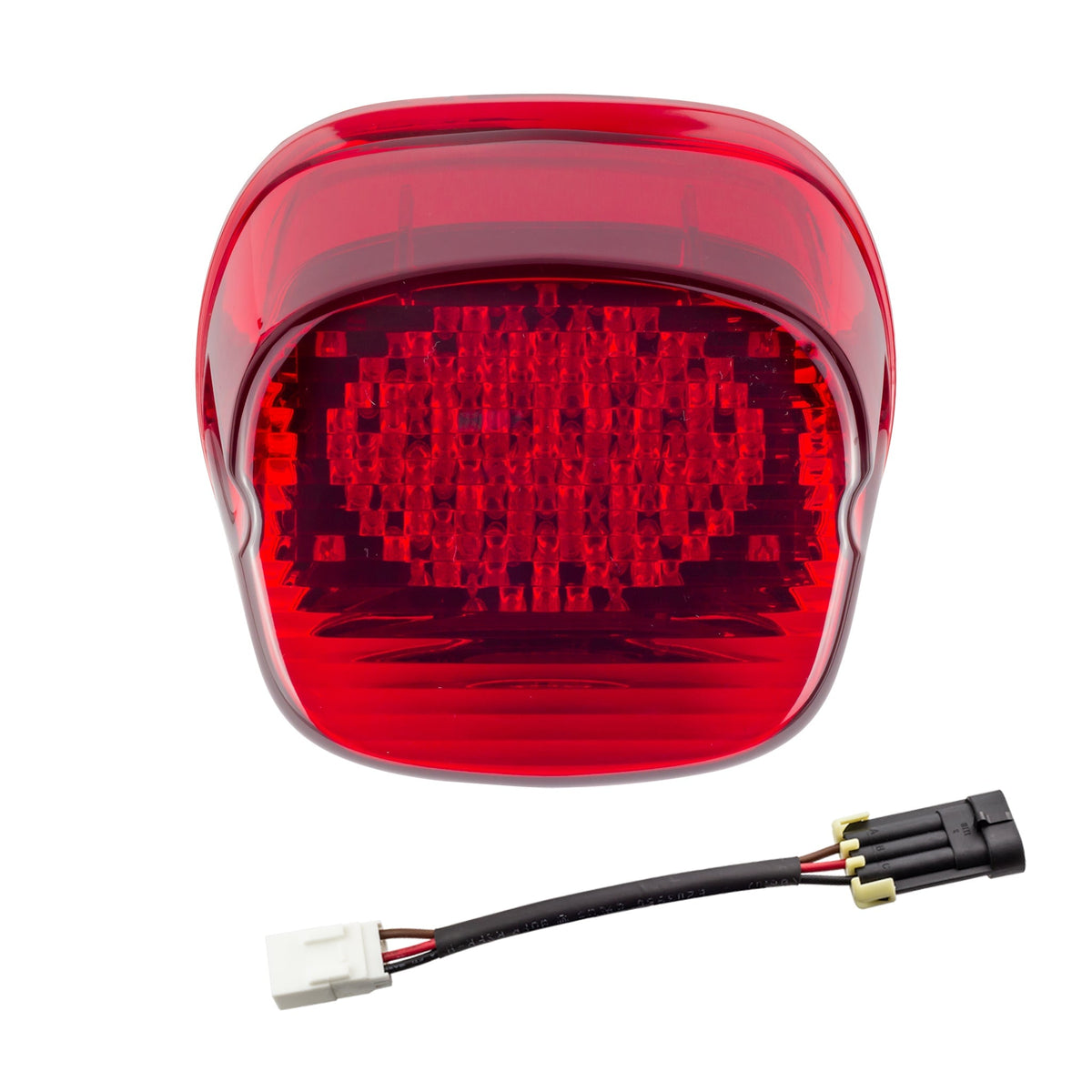 Eagle Lights Flashing Strobe Layback LED Tail Brake Light Kit for Harl