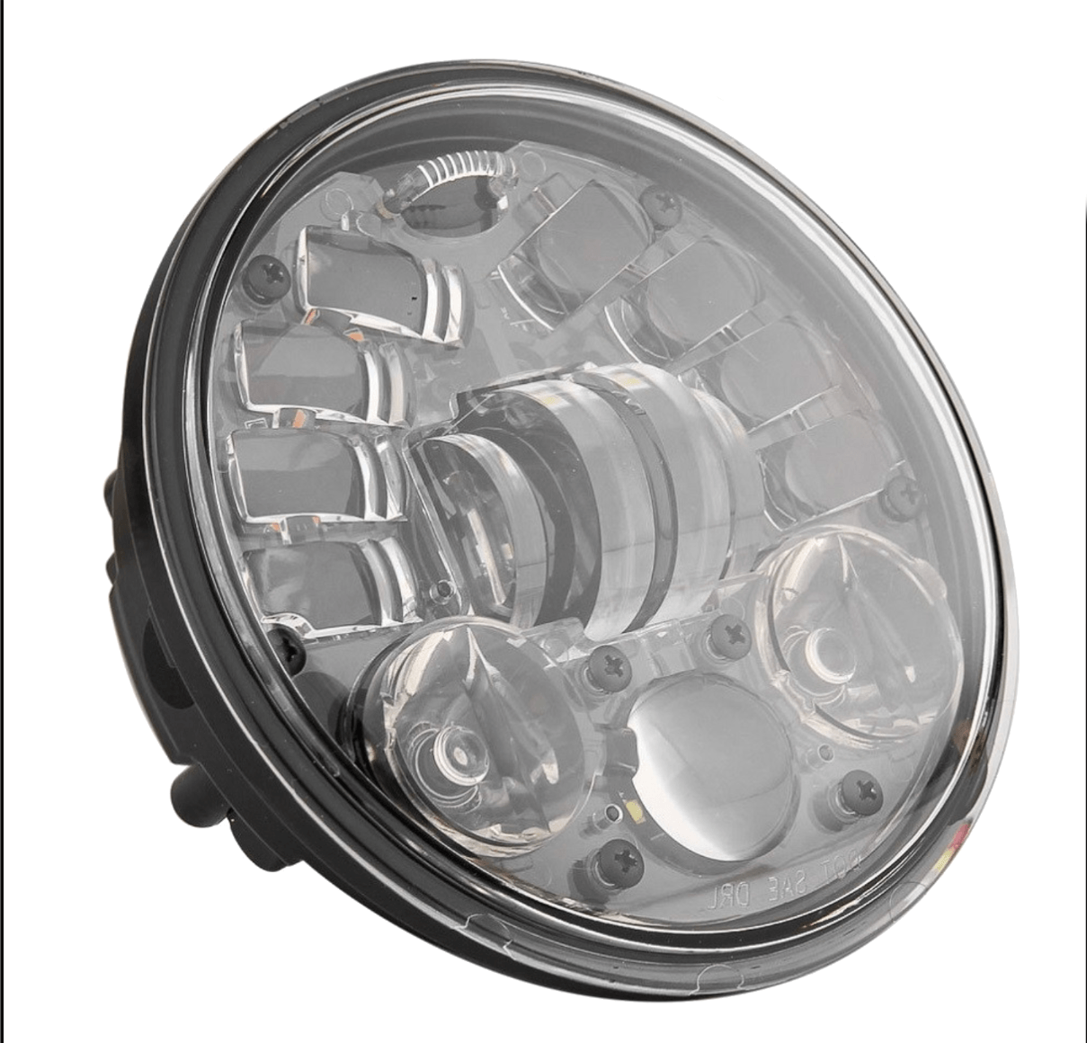 Eagle Lights 5 3/4" LED Projector Headlight with Integrated Turn Signals for Harley Davidson 5.75'' LED Projection Head Lamp