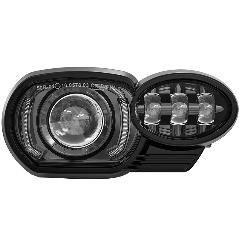 Eagle Lights LED Headlight Kit with Halo Ring for 2005-2008 BMW K1200R