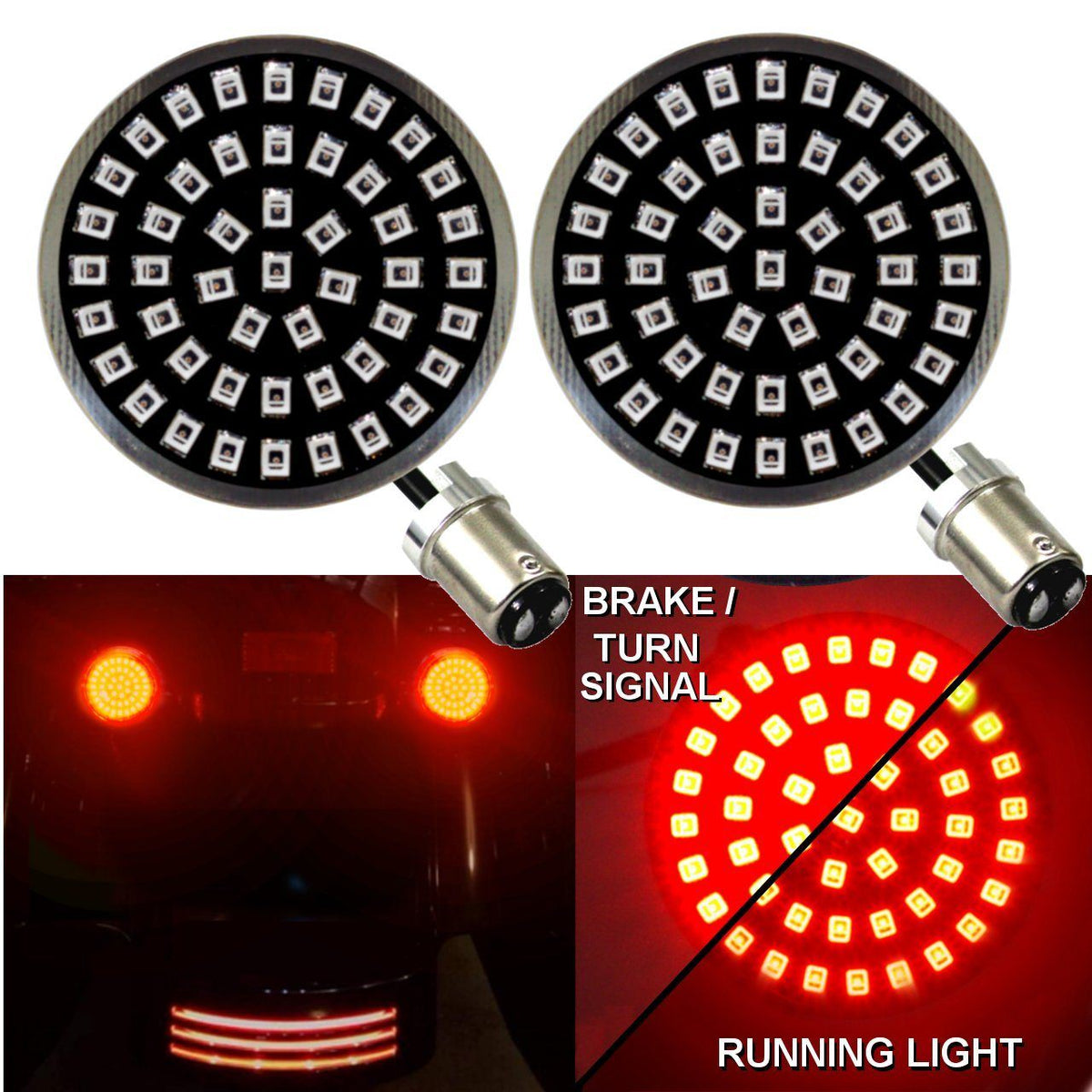 Eagle Lights Generation II Midnight Edition Rear LED Turn Signals