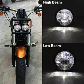 Eagle Lights Dual LED Headlight Kit for 2008 - 2017 Harley Davidson Fat Bob Models